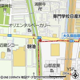 理容サービス　久御山店周辺の地図