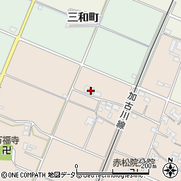 兵庫県小野市三和町71周辺の地図