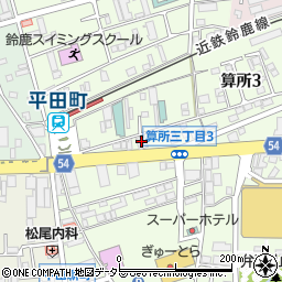 株式会社丸正呉服店周辺の地図
