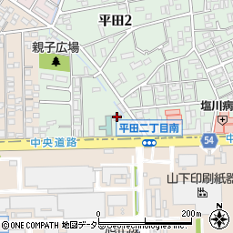 ファミリーマート鈴鹿平田二丁目店周辺の地図