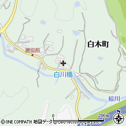 三重県亀山市白木町3470周辺の地図