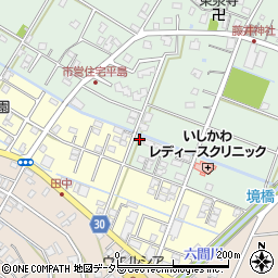 静岡県藤枝市平島64-2周辺の地図