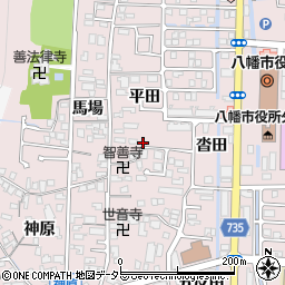 京都府八幡市八幡河原崎7周辺の地図