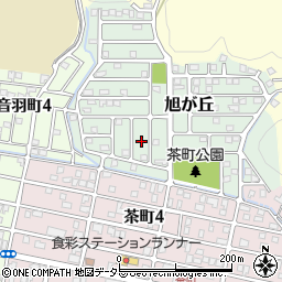 静岡県藤枝市旭が丘9周辺の地図