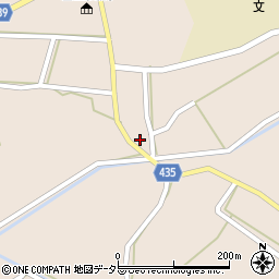 広島県三次市君田町東入君573周辺の地図