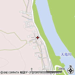 静岡県浜松市天竜区渡ケ島1709周辺の地図