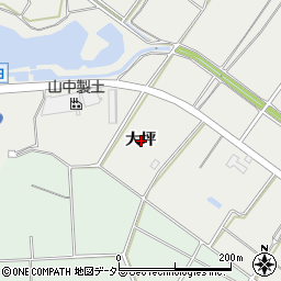 愛知県常滑市樽水大坪周辺の地図
