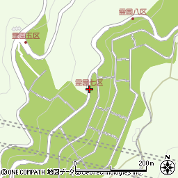 霊園七区周辺の地図