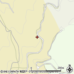 愛知県岡崎市桑谷町木落周辺の地図