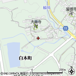 三重県亀山市白木町1922周辺の地図