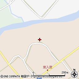 広島県三次市君田町東入君85周辺の地図