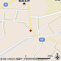 広島県三次市君田町東入君560周辺の地図