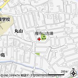京都府宇治市広野町丸山52-8周辺の地図