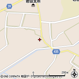 広島県三次市君田町東入君559周辺の地図