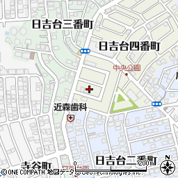 大阪府高槻市日吉台四番町20周辺の地図