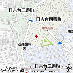大阪府高槻市日吉台四番町20-7周辺の地図