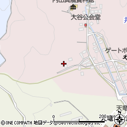静岡県浜松市天竜区大谷517周辺の地図