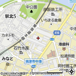 株式会社赤阪鉄工所　中港工場修理チーム周辺の地図
