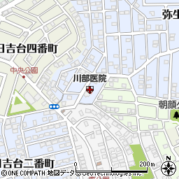 川部医院周辺の地図