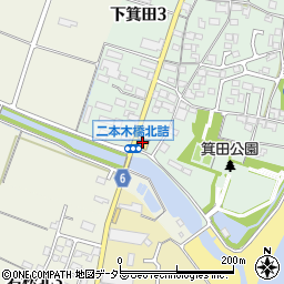 ジョイフル鈴鹿箕田店周辺の地図