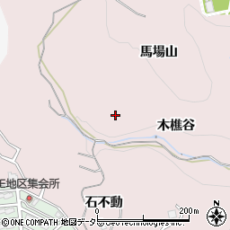 京都府八幡市八幡木樵谷周辺の地図