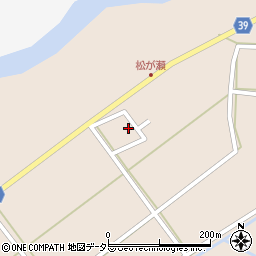 広島県三次市君田町東入君332周辺の地図