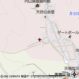 静岡県浜松市天竜区大谷495-2周辺の地図