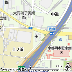 アップル車検京都洛南周辺の地図