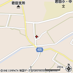 広島県三次市君田町東入君574周辺の地図