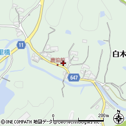 三重県亀山市白木町3385周辺の地図