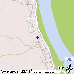 静岡県浜松市天竜区渡ケ島1724周辺の地図