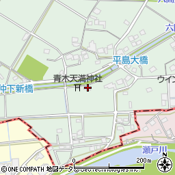 静岡県藤枝市平島1196周辺の地図