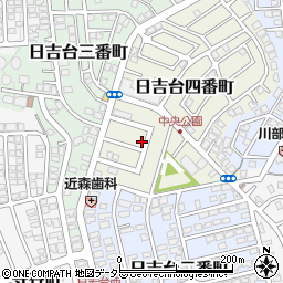 大阪府高槻市日吉台四番町19-10周辺の地図