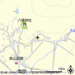 兵庫県赤穂郡上郡町奥甲288周辺の地図