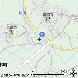 三重県亀山市白木町1929周辺の地図