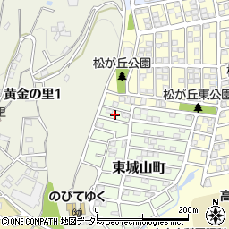 大阪府高槻市東城山町18周辺の地図