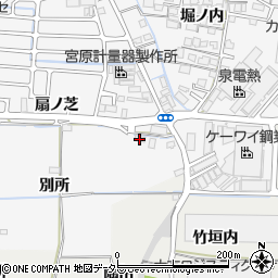 京都府八幡市川口別所7周辺の地図