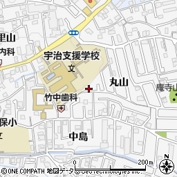 京都府宇治市広野町丸山18周辺の地図