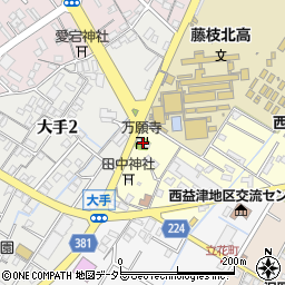 村岡山満願寺周辺の地図