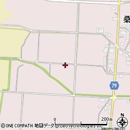 兵庫県加西市桑原田町周辺の地図