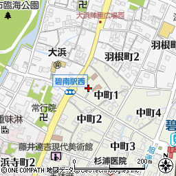 浄讃寺周辺の地図