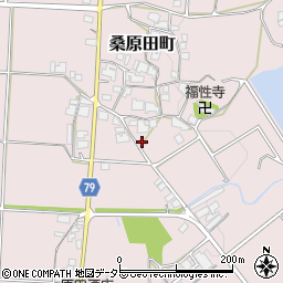 兵庫県加西市桑原田町520周辺の地図