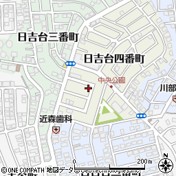 大阪府高槻市日吉台四番町19-7周辺の地図