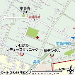 静岡県藤枝市平島116周辺の地図