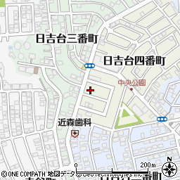 大阪府高槻市日吉台四番町19-15周辺の地図