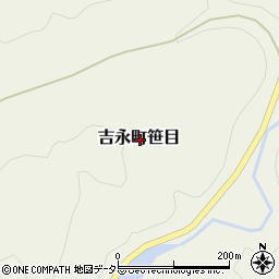 岡山県備前市吉永町笹目周辺の地図