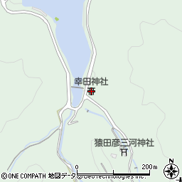 幸田神社周辺の地図
