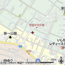 静岡県藤枝市平島1周辺の地図