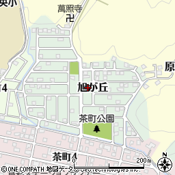 静岡県藤枝市旭が丘17周辺の地図