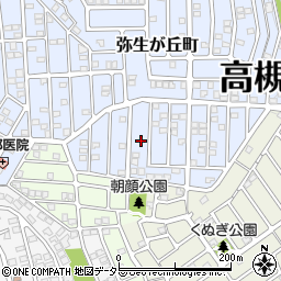 大阪府高槻市弥生が丘町13周辺の地図